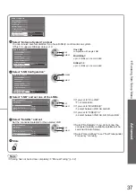 Preview for 37 page of Panasonic TX-P54Z11E Operating Instructions Manual