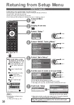 Preview for 38 page of Panasonic TX-P54Z11E Operating Instructions Manual