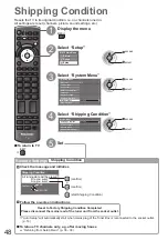 Preview for 48 page of Panasonic TX-P54Z11E Operating Instructions Manual