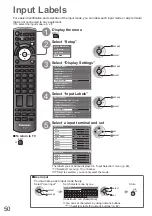 Preview for 50 page of Panasonic TX-P54Z11E Operating Instructions Manual