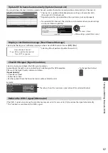 Preview for 57 page of Panasonic TX-P55VT30E Operating Instructions Manual