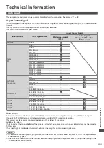 Preview for 115 page of Panasonic TX-P55VT30E Operating Instructions Manual