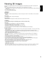 Preview for 19 page of Panasonic TX-P65VT50Y Operating Instructions Manual