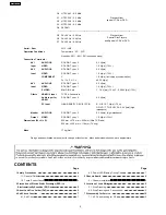 Preview for 2 page of Panasonic TX-R32LX80K Service Manual