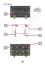 Предварительный просмотр 25 страницы Panasonic TX Series Service Manual