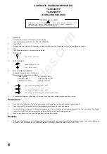 Предварительный просмотр 11 страницы Panasonic TX-W28D2F/P Service Manual