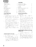 Предварительный просмотр 3 страницы Panasonic TX-W28D2F Service Manual