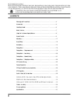 Предварительный просмотр 3 страницы Panasonic TX-W28R3F Operating Instructions Manual