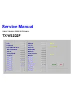 Preview for 1 page of Panasonic TX-W32D2F Service Manual