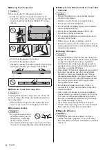 Preview for 6 page of Panasonic TX50DX800E Operating Instructions Manual