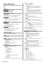 Preview for 54 page of Panasonic TX50DX800E Operating Instructions Manual