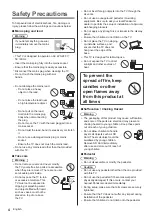 Preview for 4 page of Panasonic TX55CR730E Operating Instructions Manual