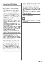 Preview for 3 page of Panasonic TX58DXC904 Operating Instructions Manual