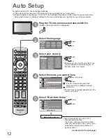 Preview for 12 page of Panasonic TXL32D28EP Operating Instructions Manual