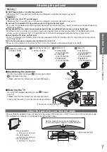 Предварительный просмотр 7 страницы Panasonic TXL32G20E Operating Instructions Manual