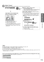 Предварительный просмотр 15 страницы Panasonic TXL32G20E Operating Instructions Manual