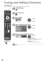 Предварительный просмотр 38 страницы Panasonic TXL32G20E Operating Instructions Manual