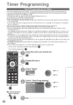 Предварительный просмотр 40 страницы Panasonic TXL32G20E Operating Instructions Manual