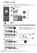 Предварительный просмотр 42 страницы Panasonic TXL32G20E Operating Instructions Manual