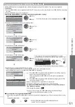 Предварительный просмотр 51 страницы Panasonic TXL32G20E Operating Instructions Manual