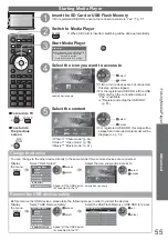 Предварительный просмотр 55 страницы Panasonic TXL32G20E Operating Instructions Manual