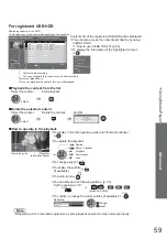 Предварительный просмотр 59 страницы Panasonic TXL32G20E Operating Instructions Manual