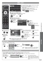 Предварительный просмотр 61 страницы Panasonic TXL32G20E Operating Instructions Manual