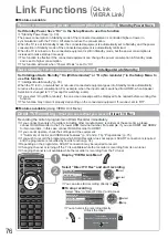 Предварительный просмотр 76 страницы Panasonic TXL32G20E Operating Instructions Manual