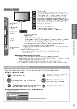 Предварительный просмотр 9 страницы Panasonic TXL32S20BA Operating Instructions Manual