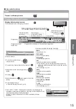 Предварительный просмотр 15 страницы Panasonic TXL32S20BA Operating Instructions Manual