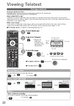 Предварительный просмотр 22 страницы Panasonic TXL32S20BA Operating Instructions Manual