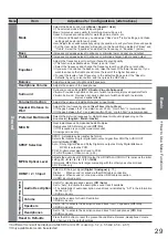 Предварительный просмотр 29 страницы Panasonic TXL32S20BA Operating Instructions Manual