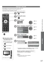 Предварительный просмотр 37 страницы Panasonic TXL32S20BA Operating Instructions Manual