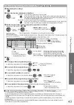 Предварительный просмотр 43 страницы Panasonic TXL32S20BA Operating Instructions Manual