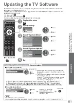 Предварительный просмотр 51 страницы Panasonic TXL32S20BA Operating Instructions Manual