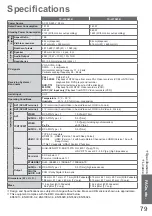 Предварительный просмотр 79 страницы Panasonic TXL32S20BA Operating Instructions Manual