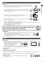 Preview for 5 page of Panasonic TXL37E30 Operating Instructions Manual