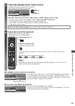 Preview for 87 page of Panasonic TXL37E30 Operating Instructions Manual