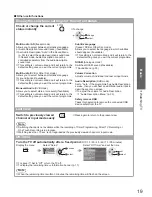 Предварительный просмотр 19 страницы Panasonic TXL37V20B Operating Instructions Manual