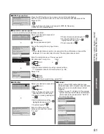 Предварительный просмотр 81 страницы Panasonic TXL37V20B Operating Instructions Manual