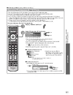 Preview for 91 page of Panasonic TXL37V20B Operating Instructions Manual