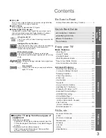 Preview for 3 page of Panasonic TXL42D25 Operating Instructions Manual