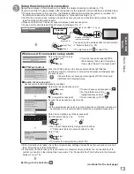 Preview for 13 page of Panasonic TXL42D25 Operating Instructions Manual