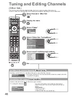 Preview for 48 page of Panasonic TXL42D25 Operating Instructions Manual