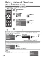 Preview for 76 page of Panasonic TXL42D25 Operating Instructions Manual