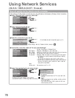 Preview for 78 page of Panasonic TXL42D26B Operating Instructions Manual