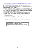 Preview for 5 page of Panasonic TXL42D26B Service Manual