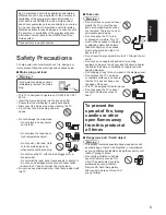 Preview for 3 page of Panasonic TXL60DT60Y Operating Instructions Manual