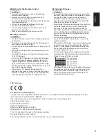 Preview for 5 page of Panasonic TXL60DT60Y Operating Instructions Manual