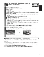 Preview for 17 page of Panasonic TXL60DT60Y Operating Instructions Manual